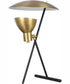 Wyman Square 19'' High 1-Light Desk Lamp - Satin Gold