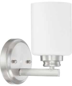 Bolden 1-Light Wall Sconce Brushed Polished Nickel