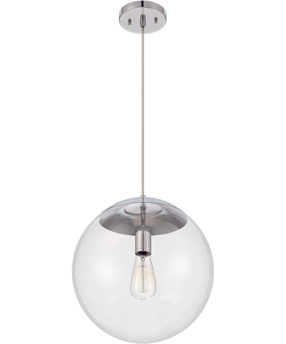 Gaze 1-Light Pendant Chrome
