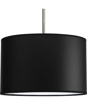 Markor 16" Drum Shade for Use with Markor Pendant Kit Black Parchment