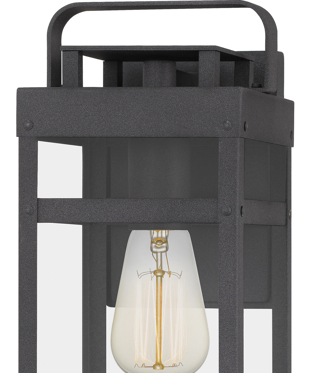 Keaton Small 1-light Outdoor Wall Light  Coastal Armour Aluminum Mottled Black