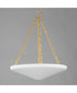 Artemis 6-Light Pendant Natural Aged Brass