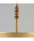 Helsinki 16 inch Pendant Natural Aged Brass