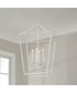 Grady 4-Light Foyer Textured White
