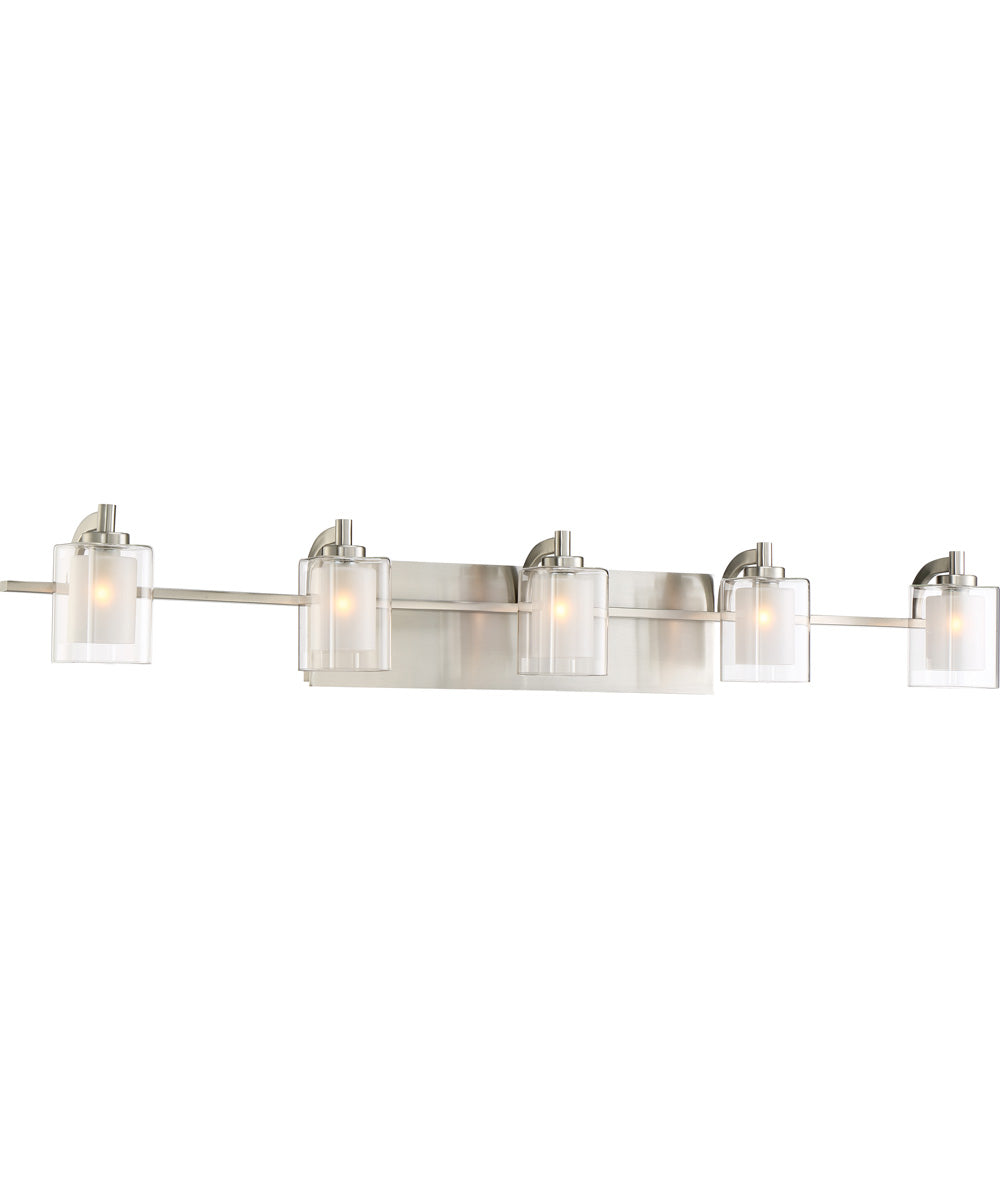 Kolt 5-light Bath Light Brushed Nickel