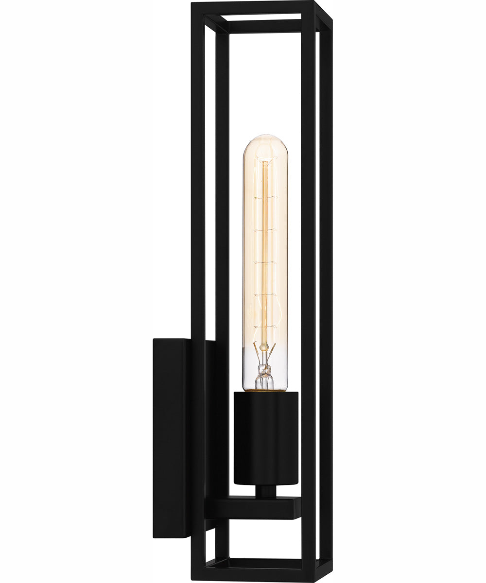 Leighton Small 1-light Wall Sconce Matte Black