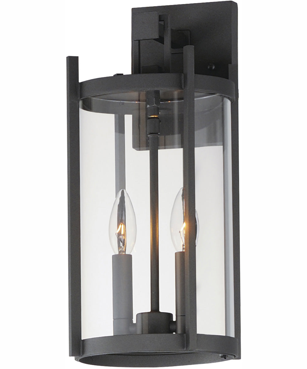 Belfry 2-Light Wall Sconce Black