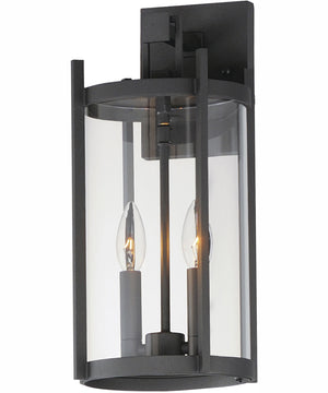 Belfry 2-Light Wall Sconce Black