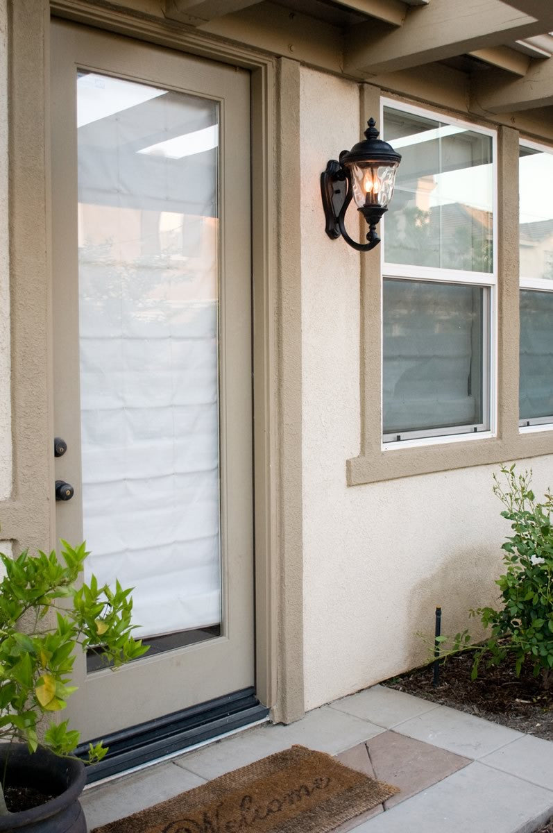 Maxim Carriage House Die-Cast Aluminum 2-Light Outdoor Wall Mount Oriental Bronze 3423WGOB