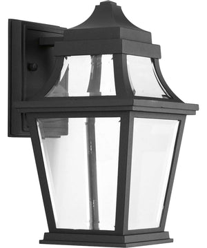 Endorse 1-Light Small Wall Lantern Textured Black
