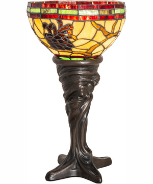 15" High Tiffany Pinecone Mini Lamp