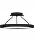 Outskirts Medium Semi Flush Mount Earth Black