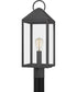 Thorpe Large 1-light Outdoor Post Light  Coastal Armour Aluminum Mottled Black