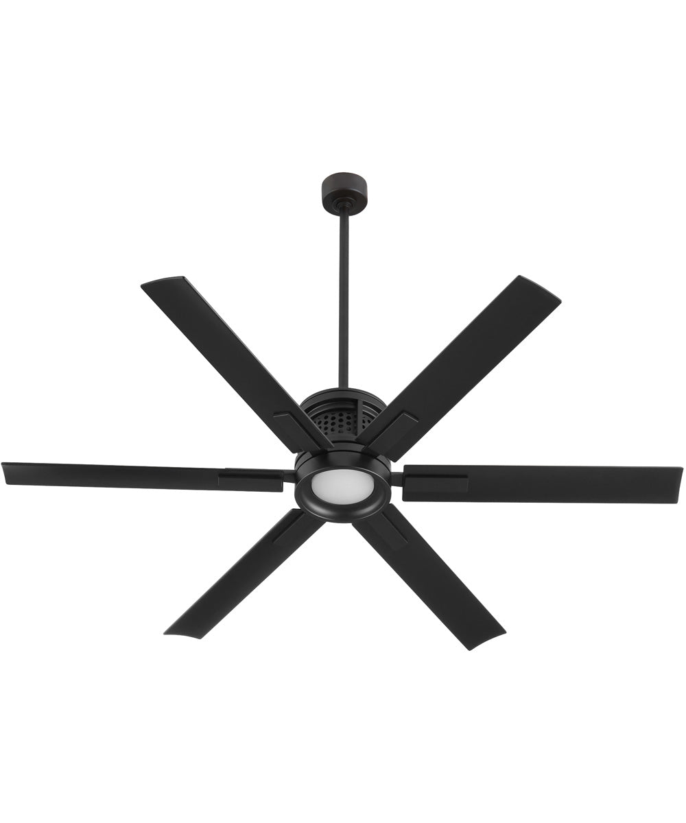 65" Zeus Patio Ceiling Fan Matte Black