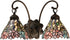 17"W Wisteria 2 Light Wall Sconce