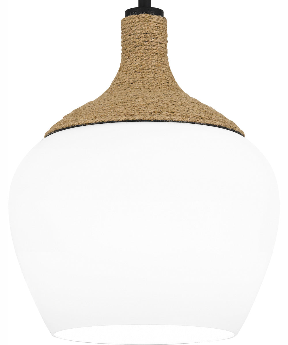 Quoizel Piccolo Pendant 1-light Mini Pendant Matte Black