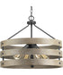 Gulliver 4-Light Coastal Pendant Light Graphite