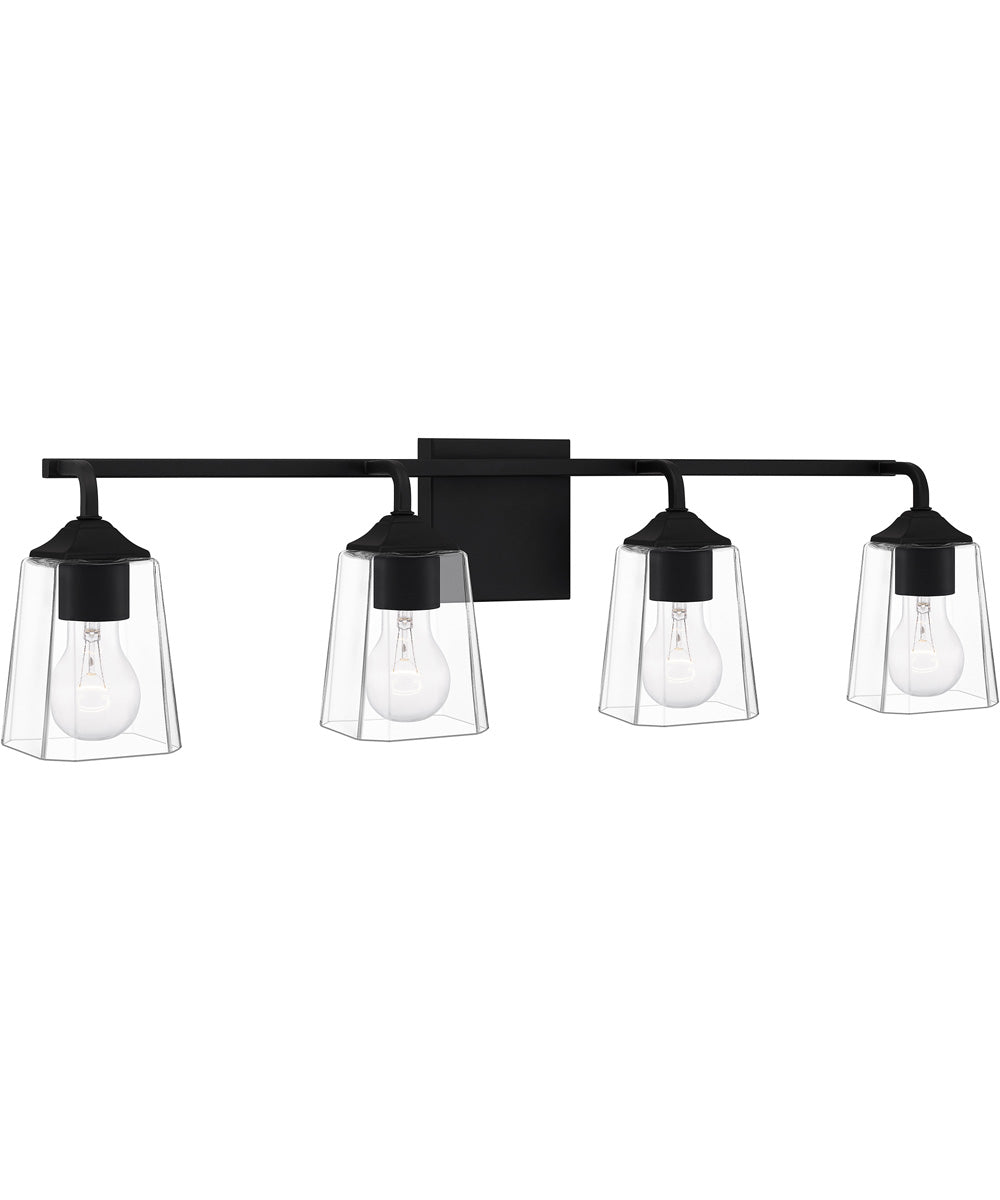 Thoresby Extra Large 4-light Bath Light Matte Black