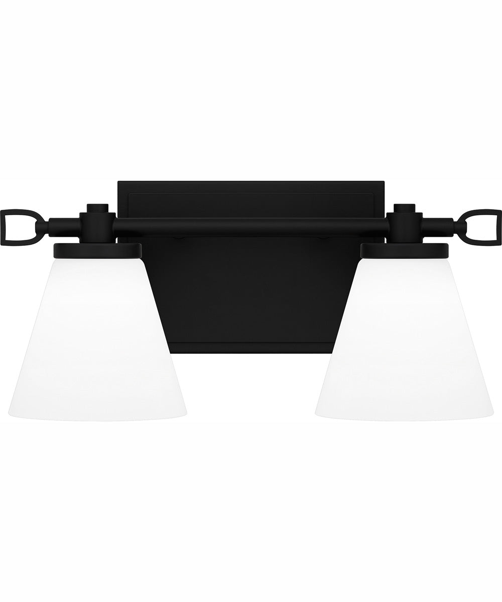 Daniels Medium Bath Light Matte Black