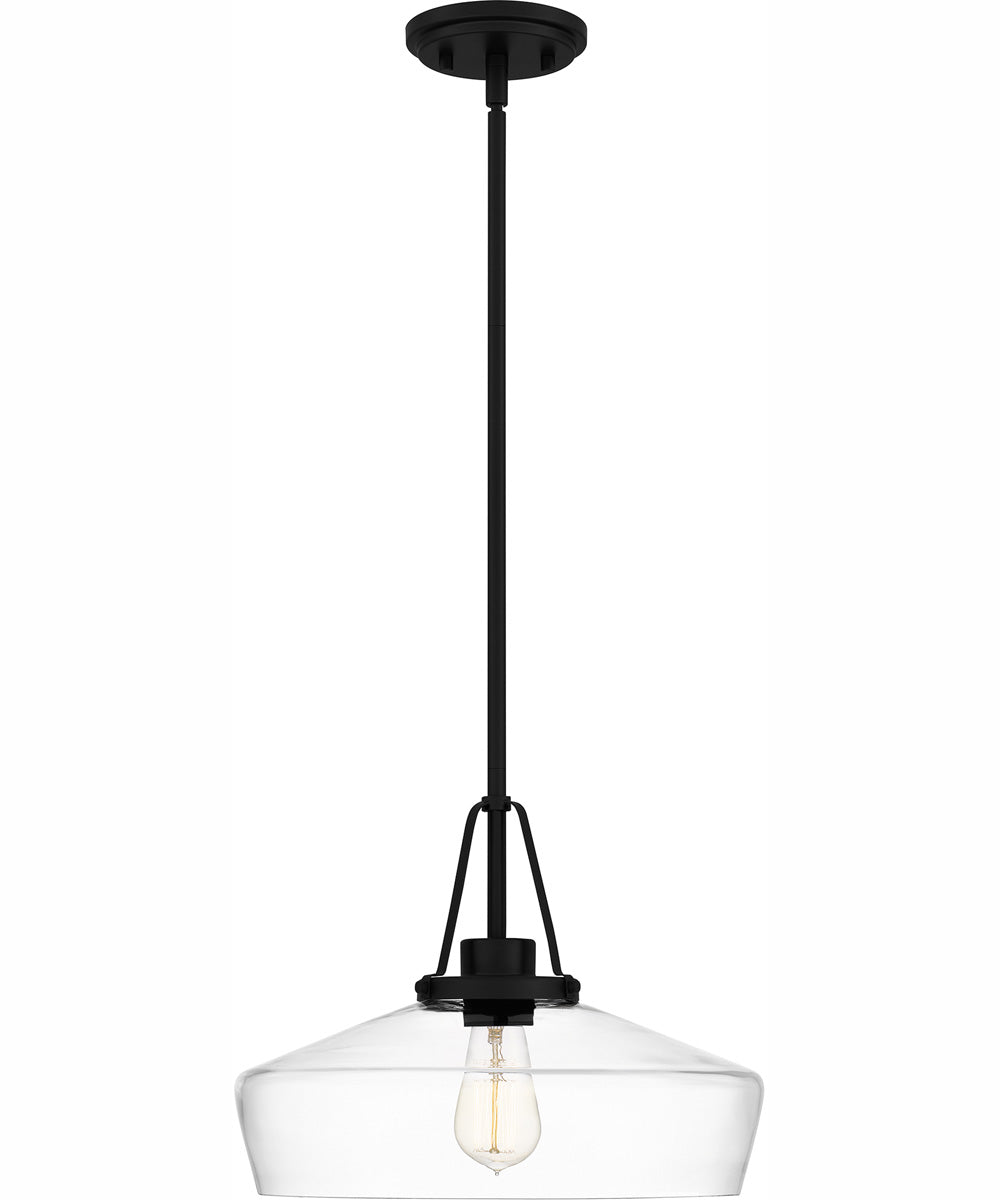 Quoizel Pendant 1-light Pendant Matte Black