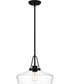 Quoizel Pendant 1-light Pendant Matte Black