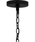 Strader Large 1-light Outdoor Pendant Light Matte Black