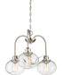 Trilogy 3-light Chandelier Brushed Nickel