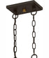 Atwood Small 6-light Island Light Old Bronze