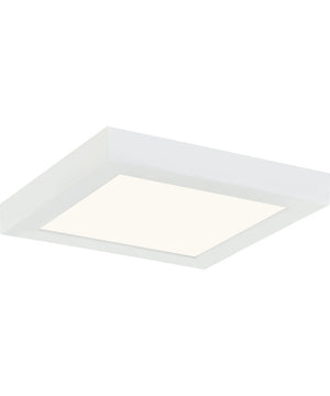 Outskirts  Flush Mount White Lustre