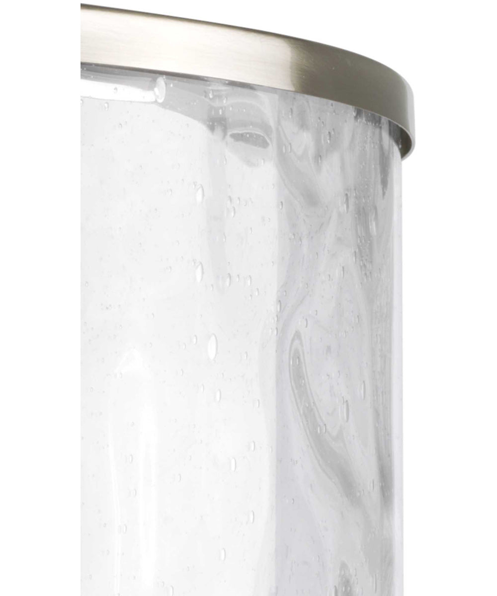 Bay Court 1-Light Foyer Pendant Brushed Nickel