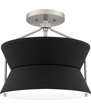 Quoizel Semi-Flush Mount Medium 2-light Semi Flush Mount Brushed Nickel