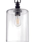 Dardyn 1-Light Mini Pendant Flat Black