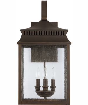 Sutter Creek 4-Light Outdoor Wall-Lantern Rain or Shine - Oiled Bronze