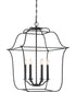 Gallery 6-light Pendant Royal Ebony