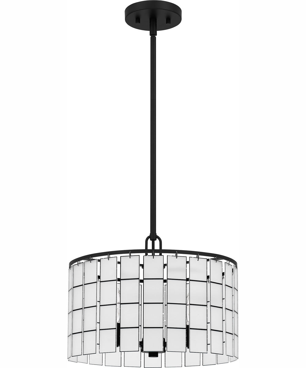Seigler 3-light Pendant Matte Black