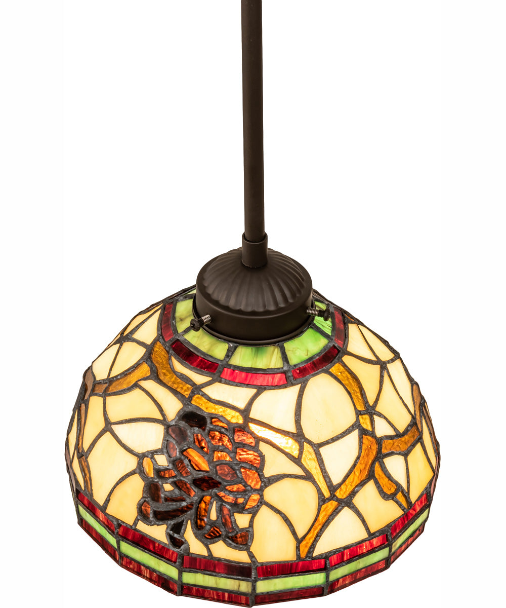 7.5" Wide Pinecone Pendant