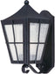 15"H Revere LED 1-Light Outdoor Wall Lantern Black