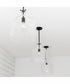 Crawford 1-Light Pendant Matte Black