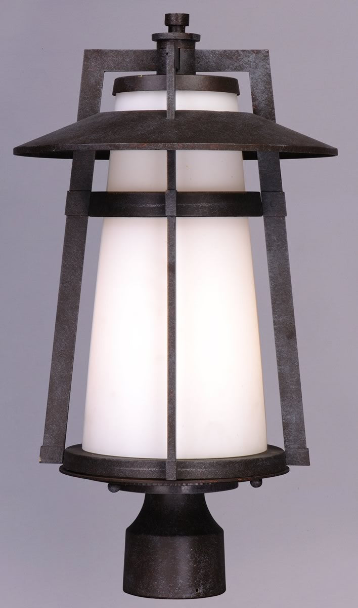 Maxim Calistoga 1-Light Outdoor Post Light Adobe 3530SWAE