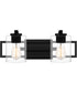 Lansdowne Medium 2-light Bath Light Matte Black