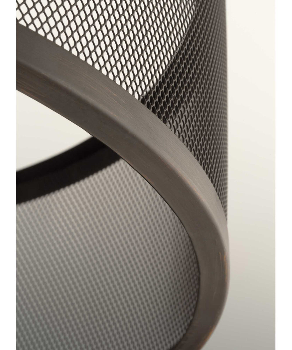 Swing 3-Light 15" Flush Mount Antique Bronze