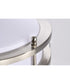 Glamour  Close-to-Ceiling Brushed Nickel