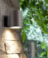 Cylinder 2-light LED Outdoor Wall Lantern Oiled Bronze