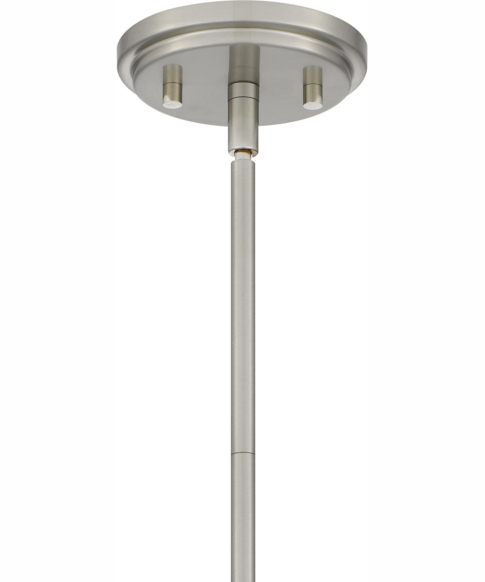 Quoizel Pendant 1-light Pendant Brushed Nickel