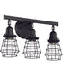 Thatcher 3-Light Bath Vanity Light Flat Black