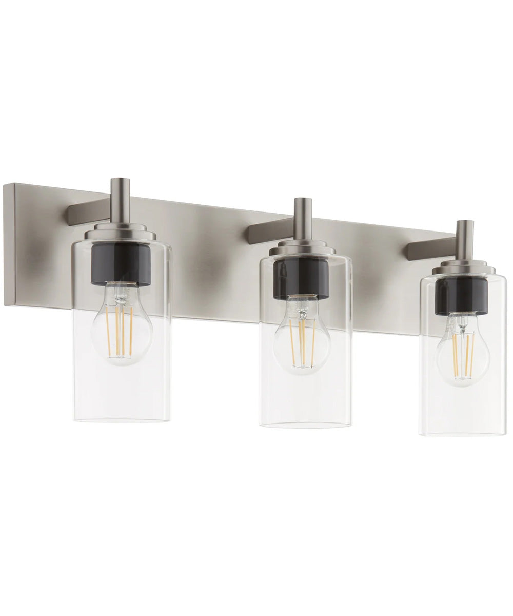 Fallstaff 3-light Bath Vanity Light Satin Nickel
