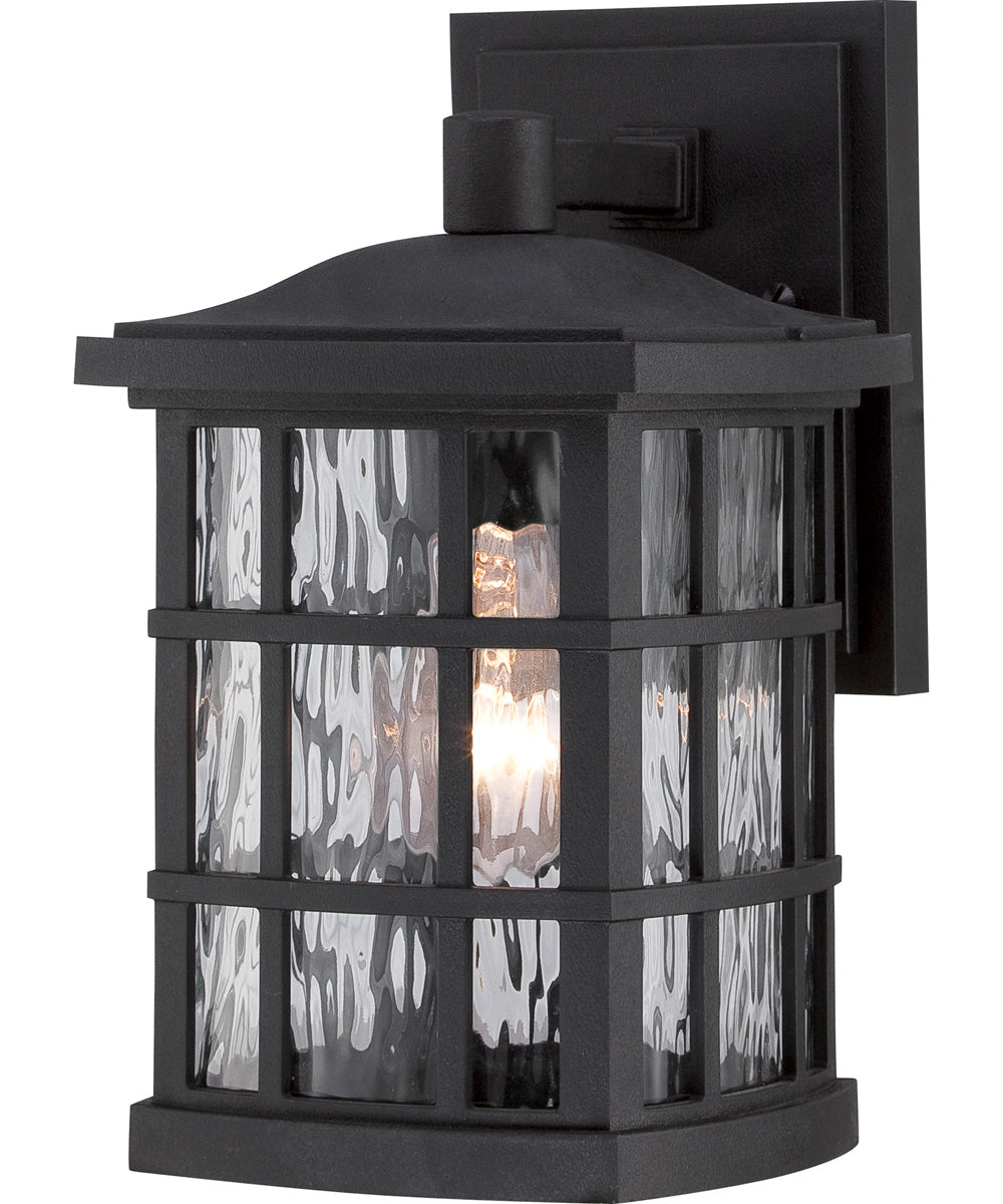 Stonington Small 1-light Outdoor Wall Light Mystic Black