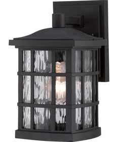 Stonington Small 1-light Outdoor Wall Light  Coastal Armour Mystic Black