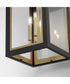 Neoclass 4-Light Outdoor Wall Sconce Black / Gold