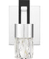 Adena Small Wall Sconce Polished Chrome